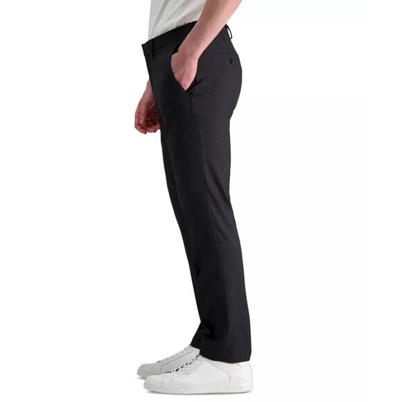 Kenneth Cole Reaction Men's Dark Gray Casual Slim-Fit Dress Pants Size 34x30 - Picture 3 of 3